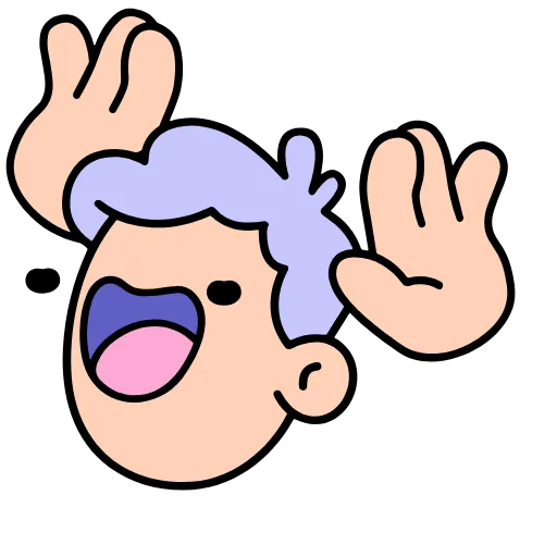🙌 Эмодзи «Doodle #emoji #cute» для Telegram