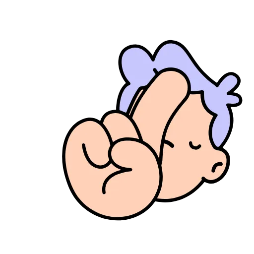 🙅 Эмодзи «Doodle #emoji #cute» для Telegram