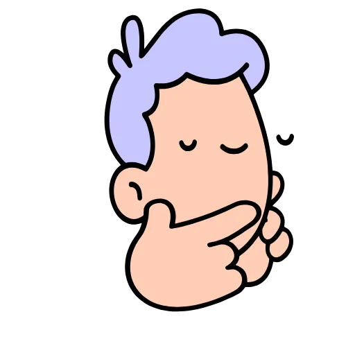 👉 Эмодзи «Doodle #emoji #cute» для Telegram