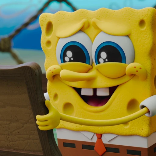 🤪 Стикер «The SpongeBob Movie Search for SquarePants» для Telegram