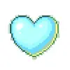 💙 Эмодзи «Blue #color #blue #girl #cute» для Telegram