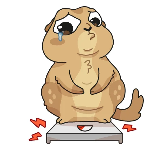😭 Стикер «Кавказский суслик» для Telegram