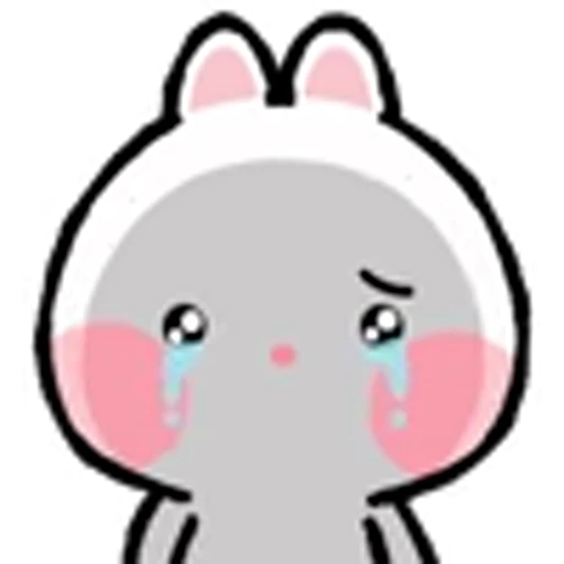 🥺 Эмодзи «Taicut Mini Emoji Bunny смайлы с зайчиком» для Telegram