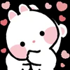 🤗 Эмодзи «Taicut Mini Emoji Bunny смайлы с зайчиком» для Telegram