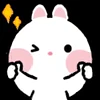😉 Эмодзи «Taicut Mini Emoji Bunny смайлы с зайчиком» для Telegram