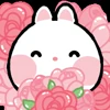 🌹 Эмодзи «Taicut Mini Emoji Bunny смайлы с зайчиком» для Telegram