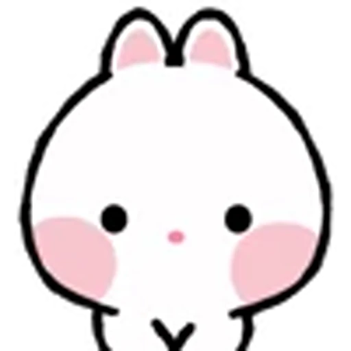 😌 Эмодзи «Taicut Mini Emoji Bunny смайлы с зайчиком» для Telegram