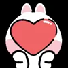😘 Эмодзи «Taicut Mini Emoji Bunny смайлы с зайчиком» для Telegram
