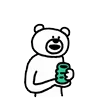 🤢 Эмодзи «Takadabear» для Telegram