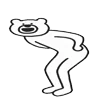 🥋 Эмодзи «Takadabear» для Telegram