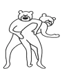 🤗 Эмодзи «Takadabear» для Telegram