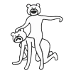 🐴 Эмодзи «Takadabear» для Telegram