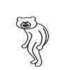 📉 Эмодзи «Takadabear» для Telegram