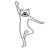 🩰 Эмодзи «Takadabear» для Telegram