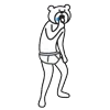 🪥 Эмодзи «Takadabear» для Telegram