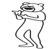 😜 Эмодзи «Takadabear» для Telegram