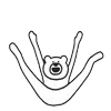 🤪 Эмодзи «Takadabear» для Telegram