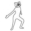 🥴 Эмодзи «Takadabear» для Telegram