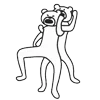 🤬 Эмодзи «Takadabear» для Telegram