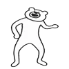 🥴 Эмодзи «Takadabear» для Telegram