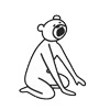 😭 Эмодзи «Takadabear» для Telegram