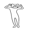 👎 Эмодзи «Takadabear» для Telegram