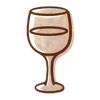 🍷 Эмодзи «эмодзи смайлы бежевые» для Telegram