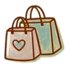 🛍️ Эмодзи «эмодзи смайлы бежевые» для Telegram
