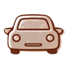 🚘 Эмодзи «эмодзи смайлы бежевые» для Telegram