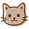🐱 Эмодзи «эмодзи смайлы бежевые» для Telegram