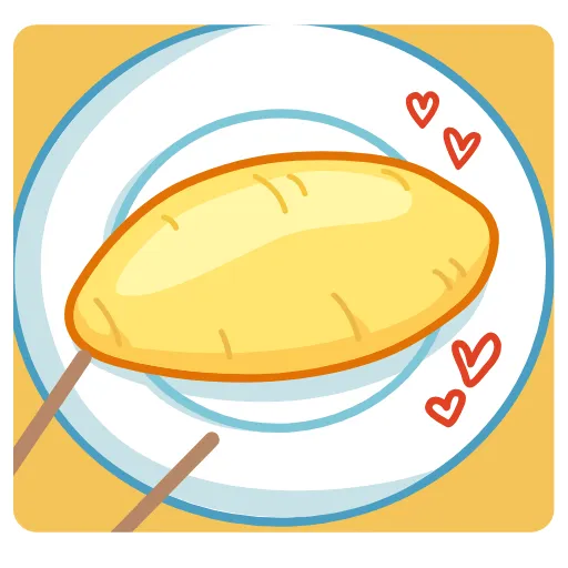 🍽 Эмодзи «Тануки Тю» для Telegram