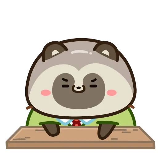 😌 Эмодзи «Тануки Тю» для Telegram