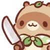 🔪 Эмодзи «Tanuki» для Telegram