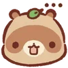 😦 Эмодзи «Tanuki» для Telegram