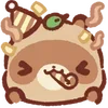 🥳 Эмодзи «Tanuki» для Telegram