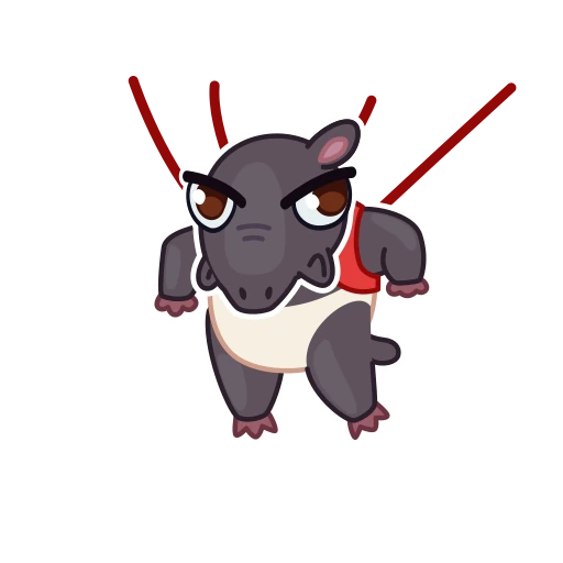 👎 Стикер «Tapir» для Telegram