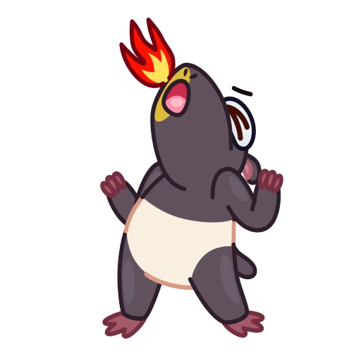 😠 Стикер «Tapir» для Telegram