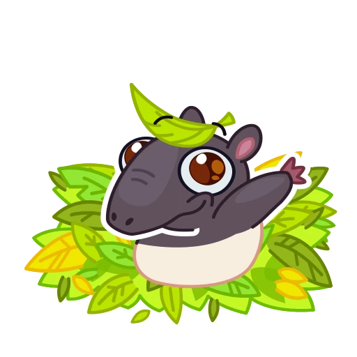 👋 Стикер «Tapir» для Telegram