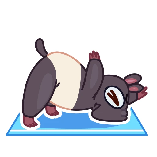 😌 Стикер «Tapir» для Telegram