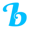😊 Эмодзи «Голубые буквы, нг иконки» для Telegram