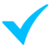 😊 Эмодзи «Голубые буквы, нг иконки» для Telegram