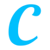 😊 Эмодзи «Голубые буквы, нг иконки» для Telegram