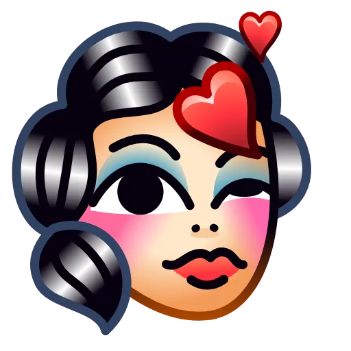 😘 Эмодзи «Tattoo Emoji» для Telegram