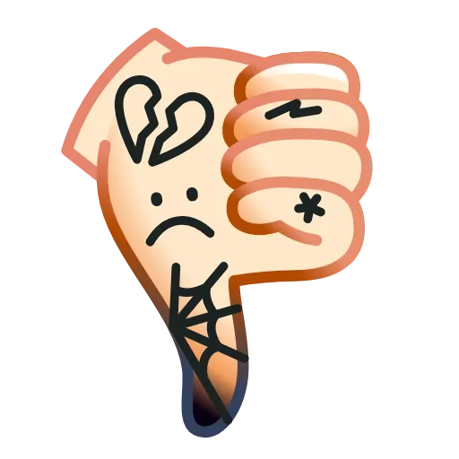 👎 Эмодзи «Tattoo Emoji» для Telegram
