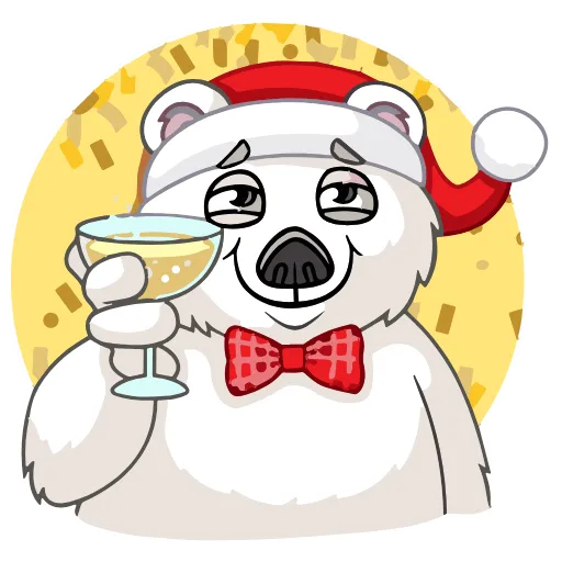 🍸 Эмодзи «Ted Frosty» для Telegram