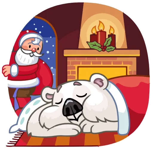 😴 Эмодзи «Ted Frosty» для Telegram