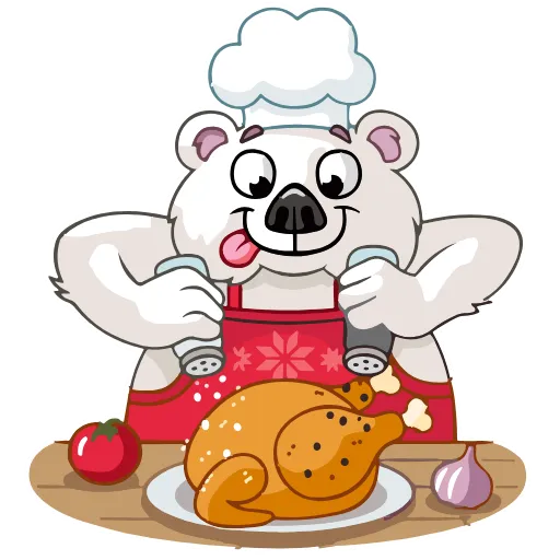 😋 Эмодзи «Ted Frosty» для Telegram