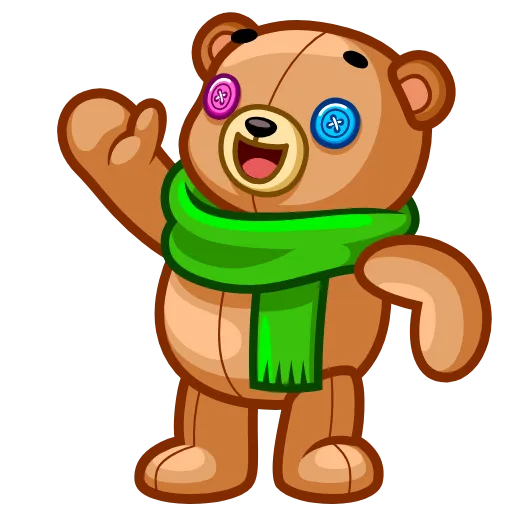 👋 Эмодзи «Teddy Bear» для Telegram