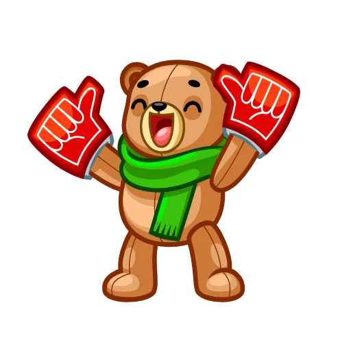 👍 Эмодзи «Teddy Bear» для Telegram