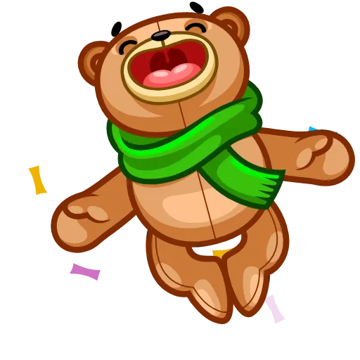 🥳 Эмодзи «Teddy Bear» для Telegram
